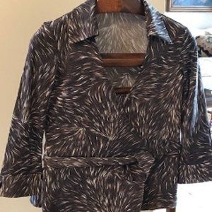 Vintage Diane von Furstenberg Wrap Top